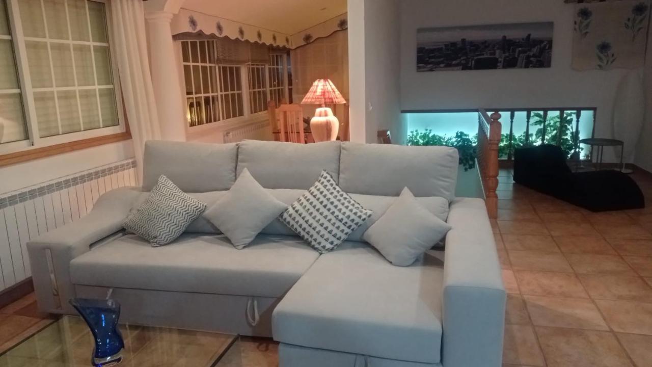 A Morada De Julia, Acogedor Apartamento En El Balcon Del Valle Minor Pontevedra Kültér fotó